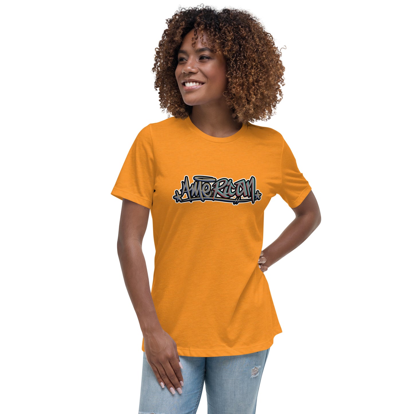Graffytees American Graffiti Women's Relaxed T-Shirt