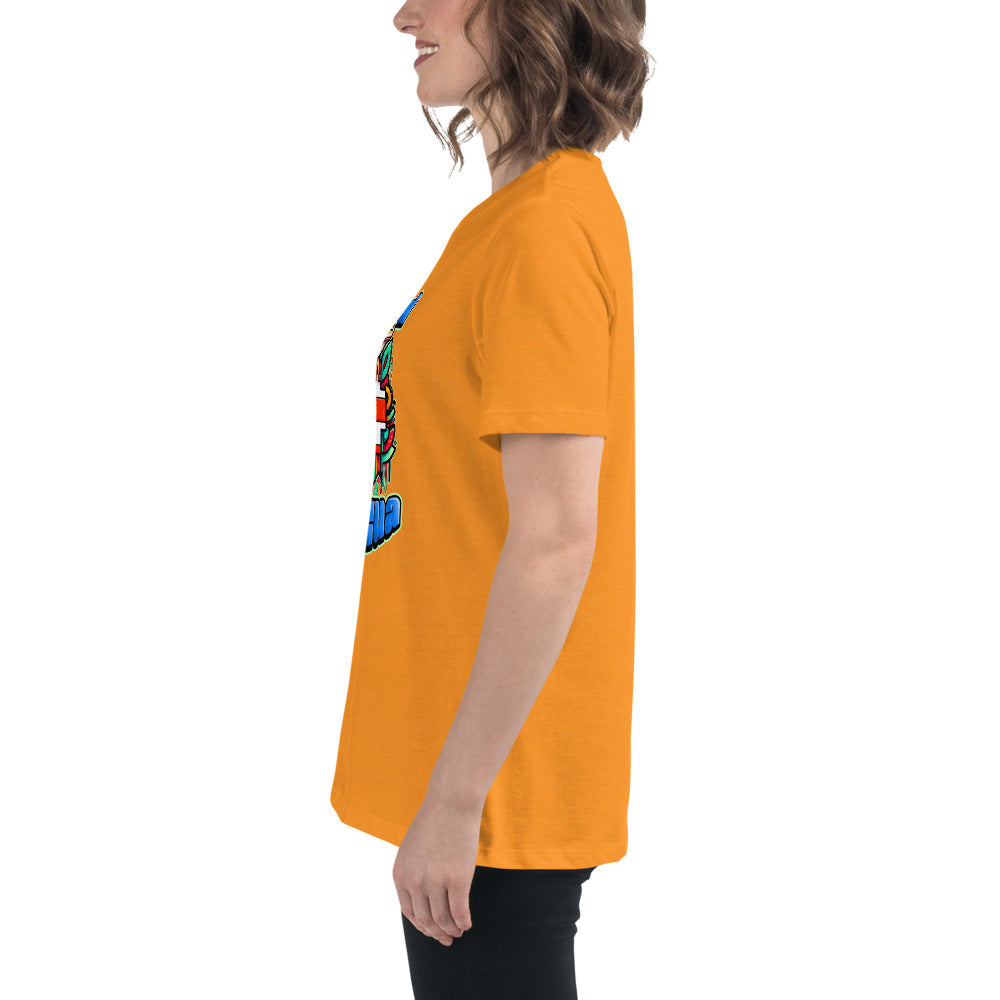 Graffytees Proud Boricua Women's Relaxed T-Shirt