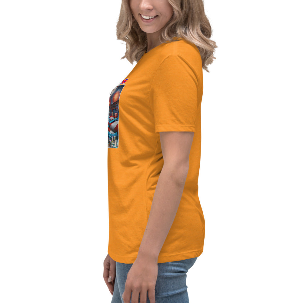 Graffytees American Graffiti Women's Relaxed T-Shirt
