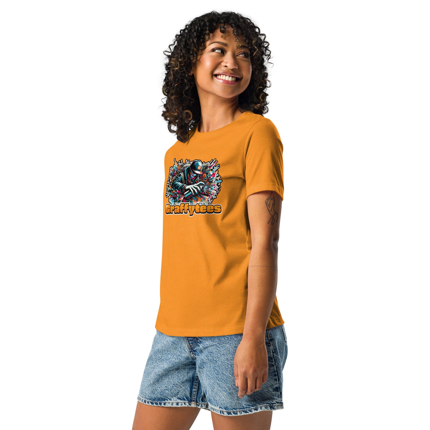 GraffyTees Graffiti Vandal Women's Relaxed T-Shirt