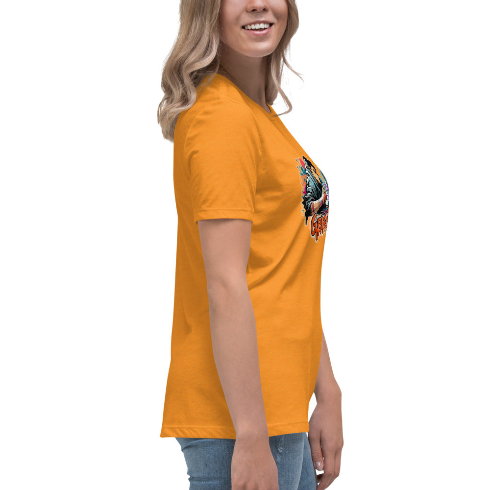 GraffyTees Writer Vandal with Pilot Marker Women's Relaxed T-Shirt