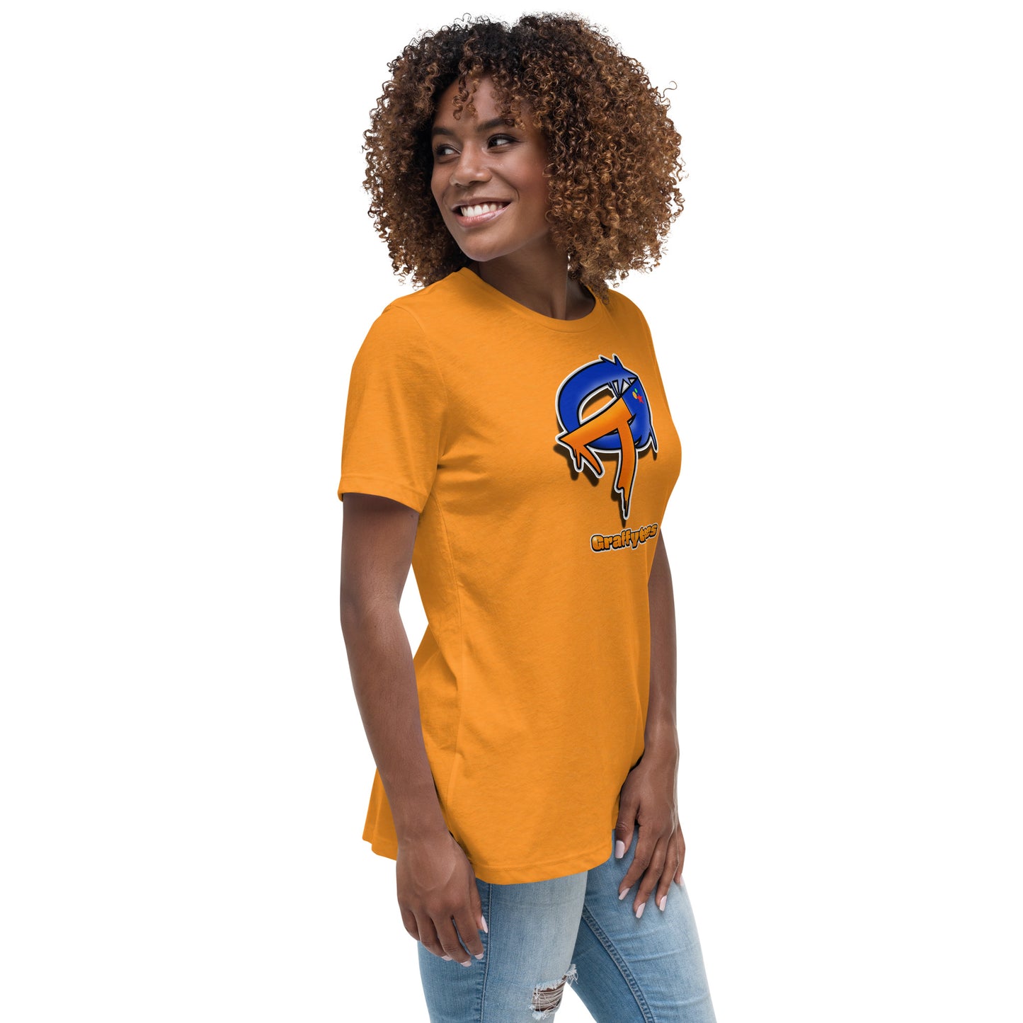 Graffytees GT graffiti monogram Women's Relaxed T-Shirt