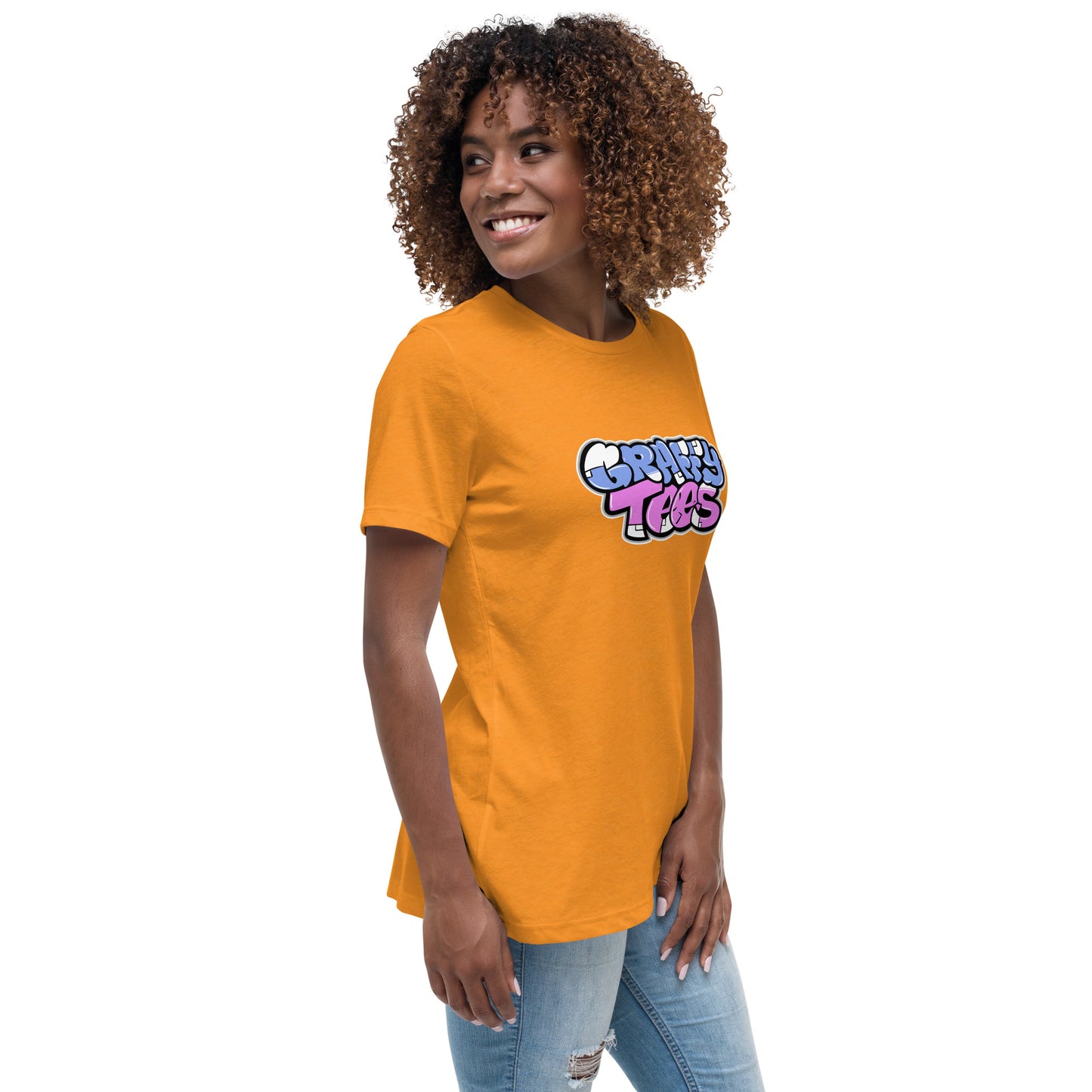 Graffitees Bubble letter logo Women's Relaxed T-Shirt