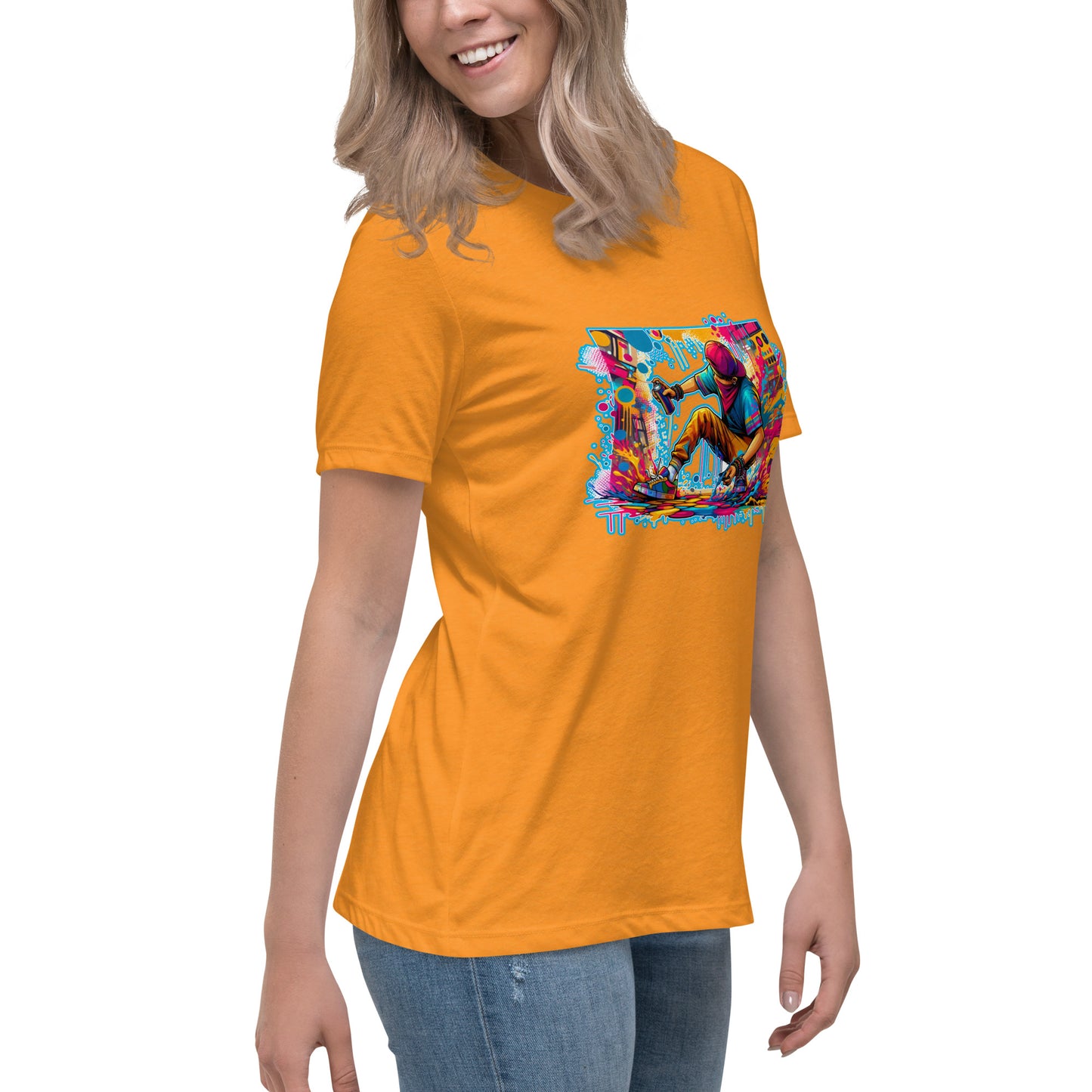 GraffyTees Vandal Artist Full ColorWomen's Relaxed T-Shirt