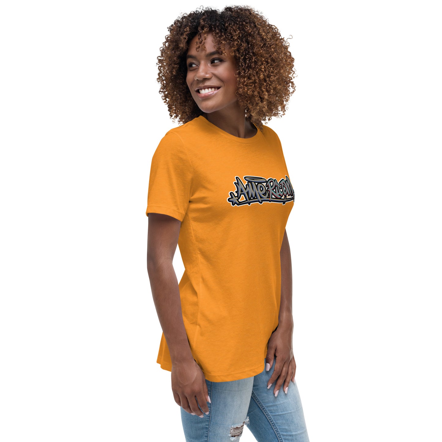 Graffytees American Graffiti Women's Relaxed T-Shirt