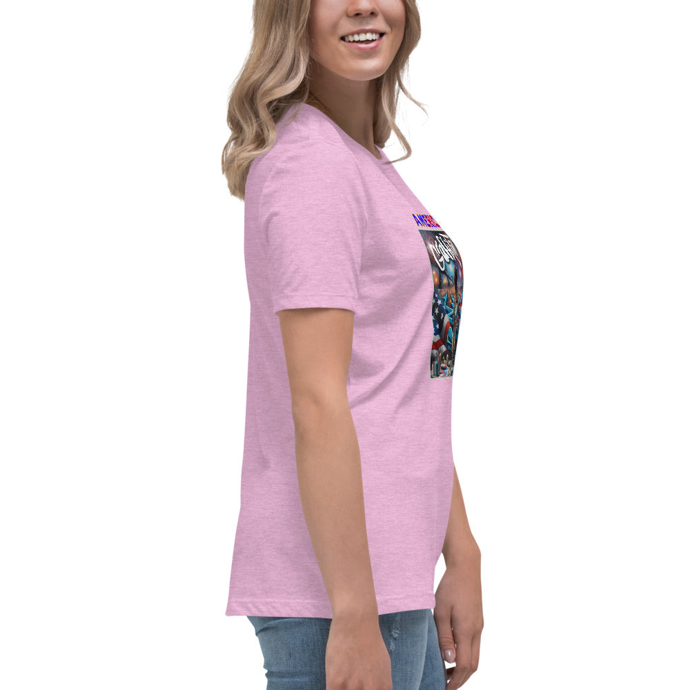 Graffytees American Graffiti Women's Relaxed T-Shirt