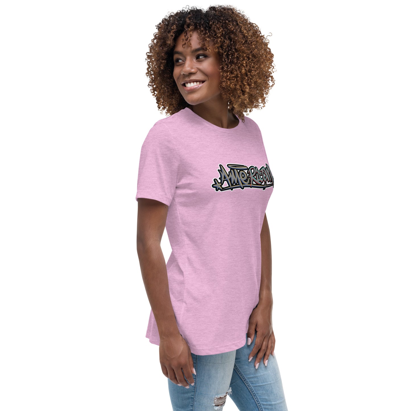 Graffytees American Graffiti Women's Relaxed T-Shirt