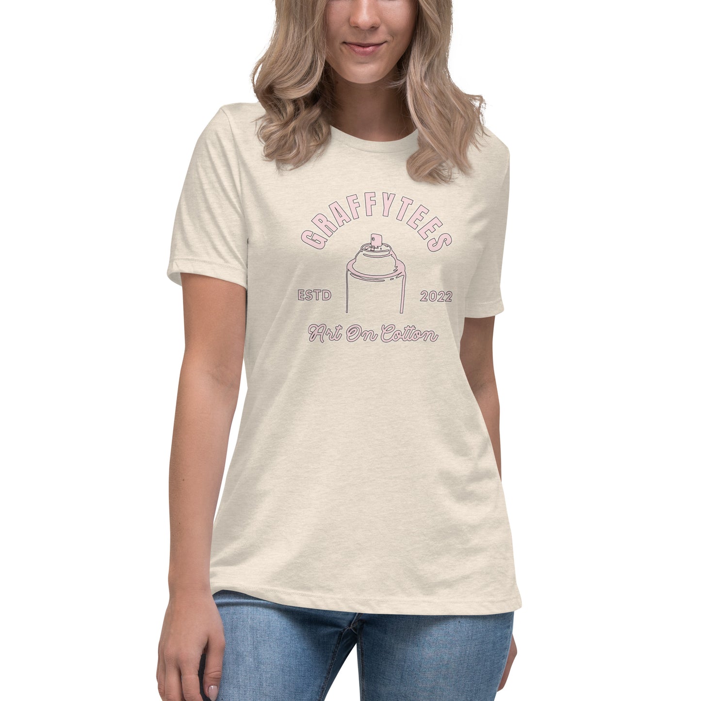Grafftees Retro style design Women's Relaxed T-Shirt