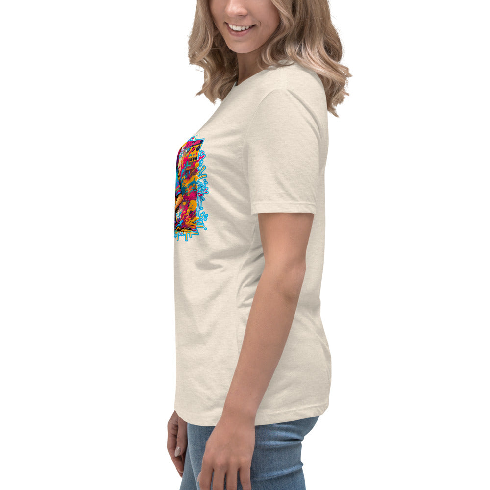 GraffyTees Vandal Artist Full ColorWomen's Relaxed T-Shirt