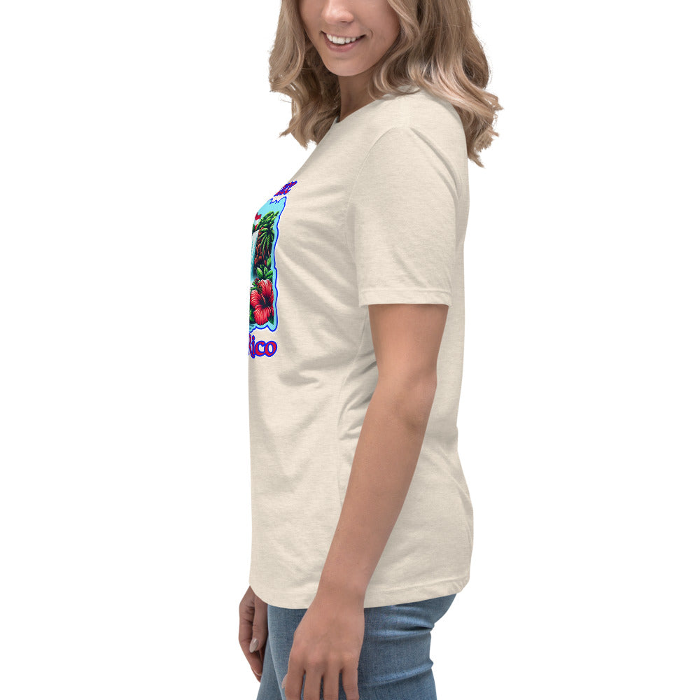 Graffytees I celebrate Puerto Rico Women's Relaxed T-Shirt