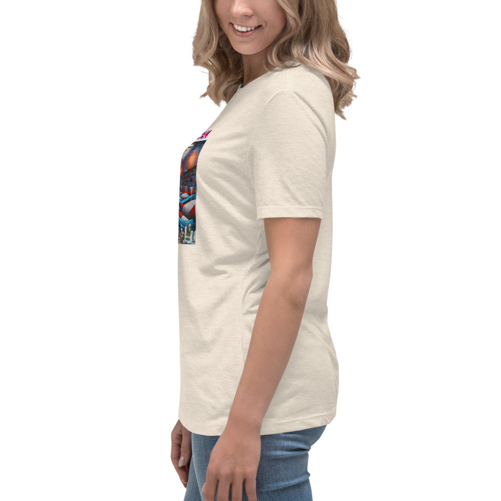 Graffytees American Graffiti Women's Relaxed T-Shirt
