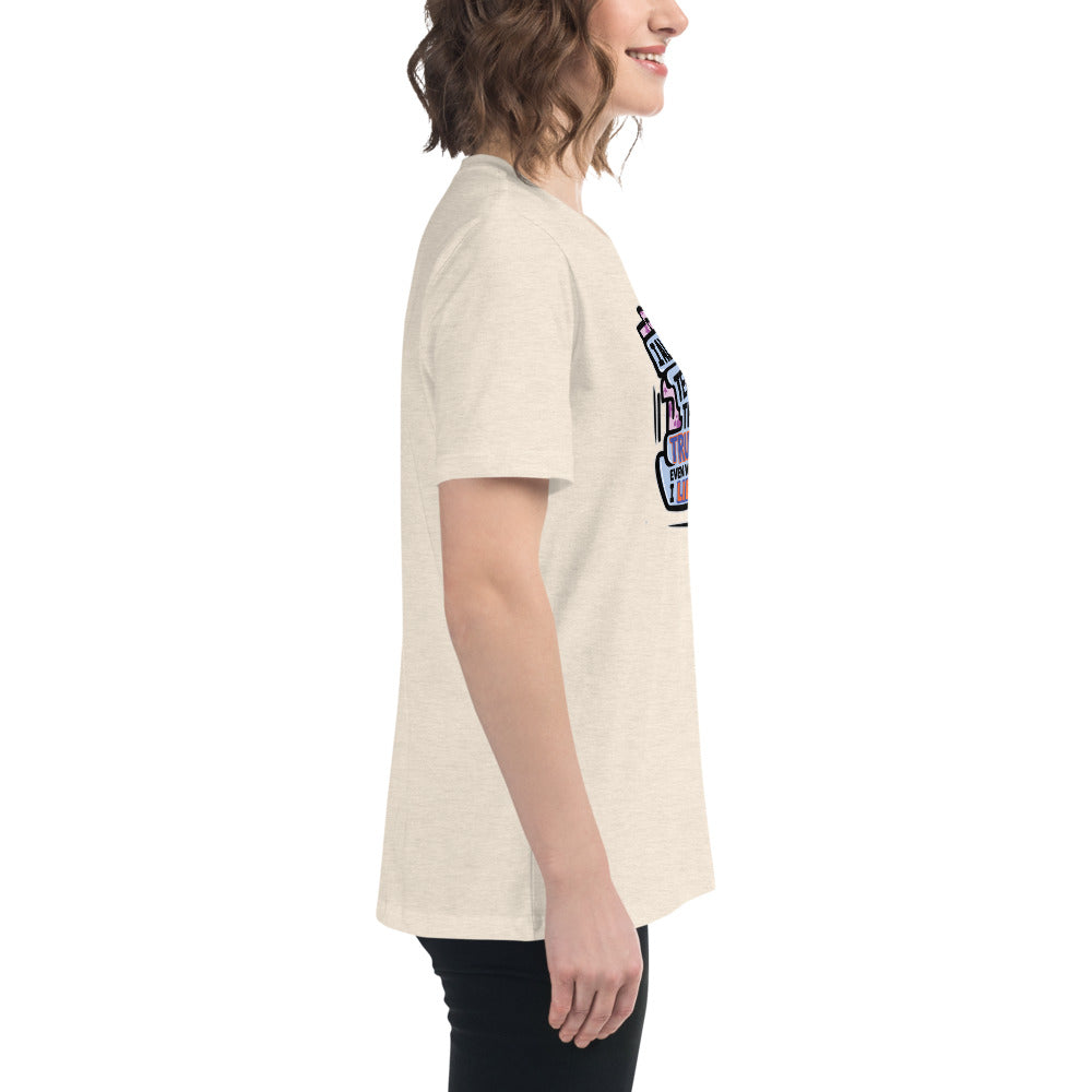 Graffytees Truth & Lies Women's Relaxed T-Shirt