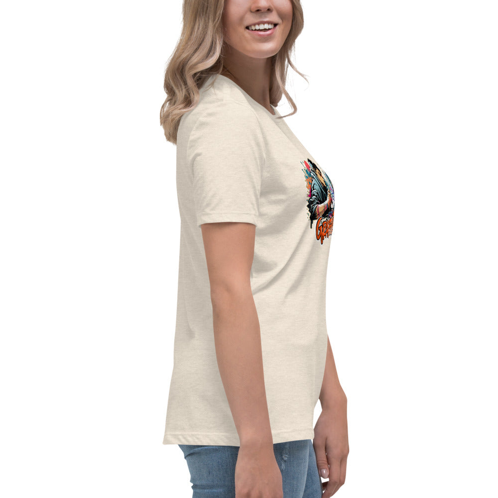 GraffyTees Writer Vandal with Pilot Marker Women's Relaxed T-Shirt