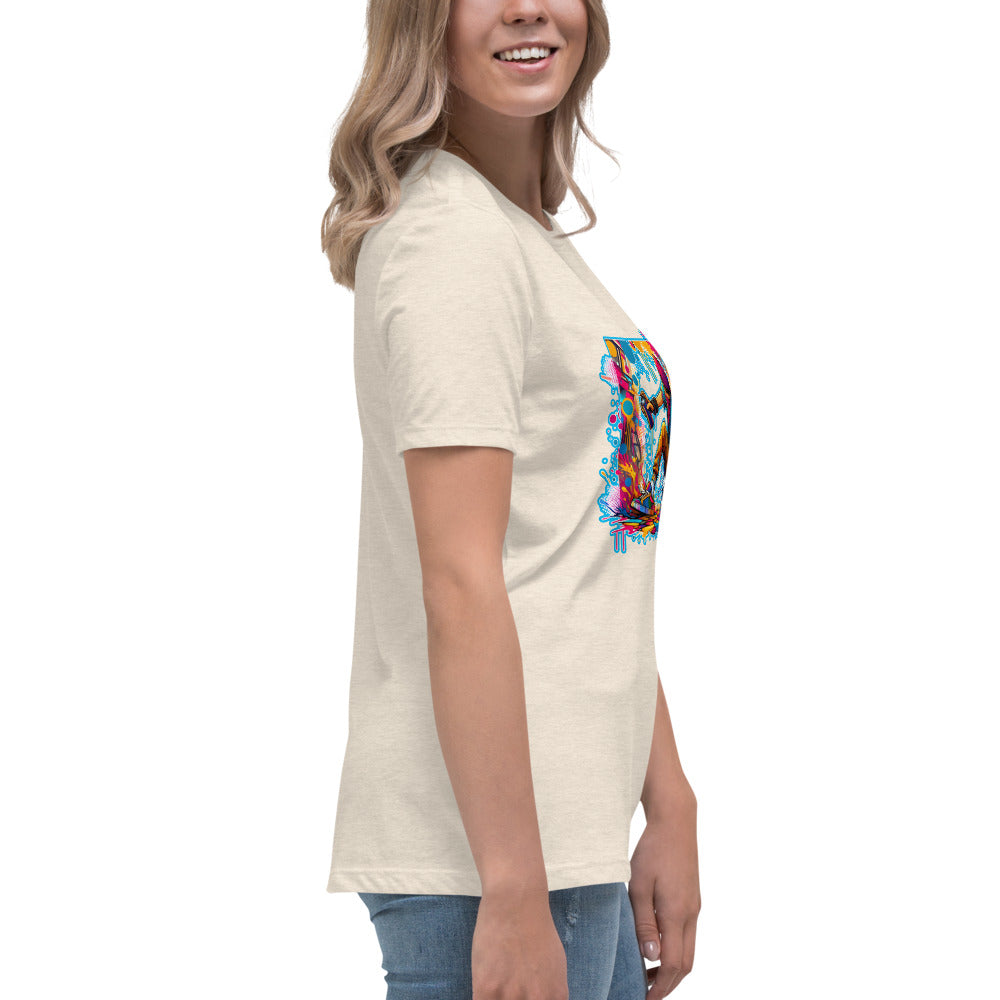 GraffyTees Vandal Artist Full ColorWomen's Relaxed T-Shirt