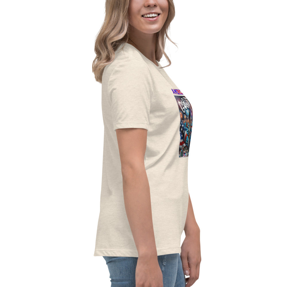 Graffytees American Graffiti Women's Relaxed T-Shirt