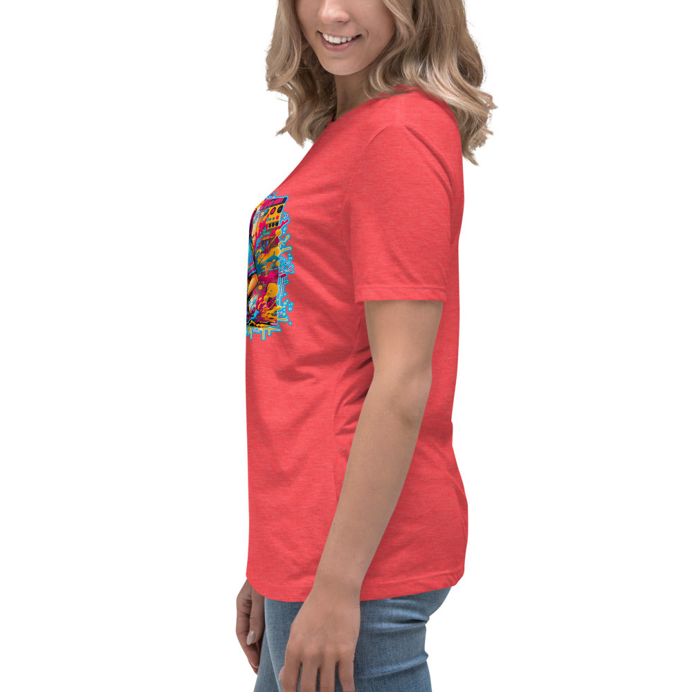 GraffyTees Vandal Artist Full ColorWomen's Relaxed T-Shirt