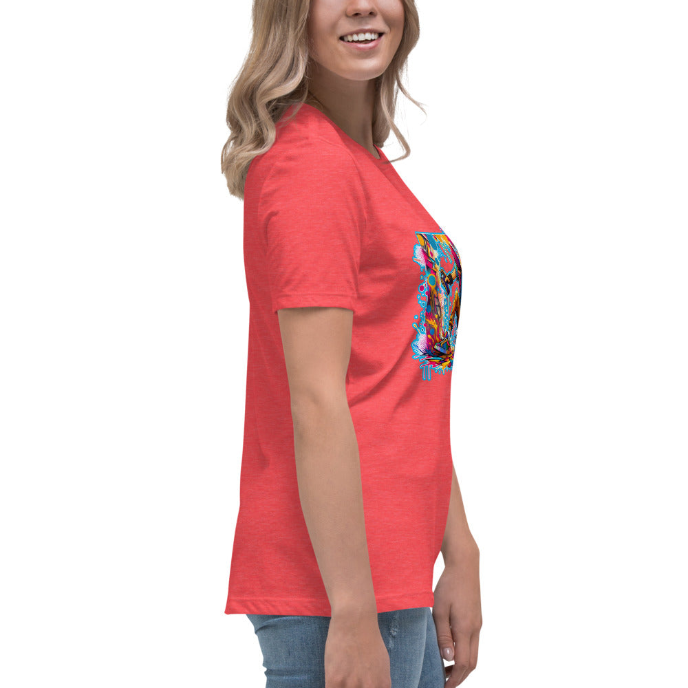 GraffyTees Vandal Artist Full ColorWomen's Relaxed T-Shirt