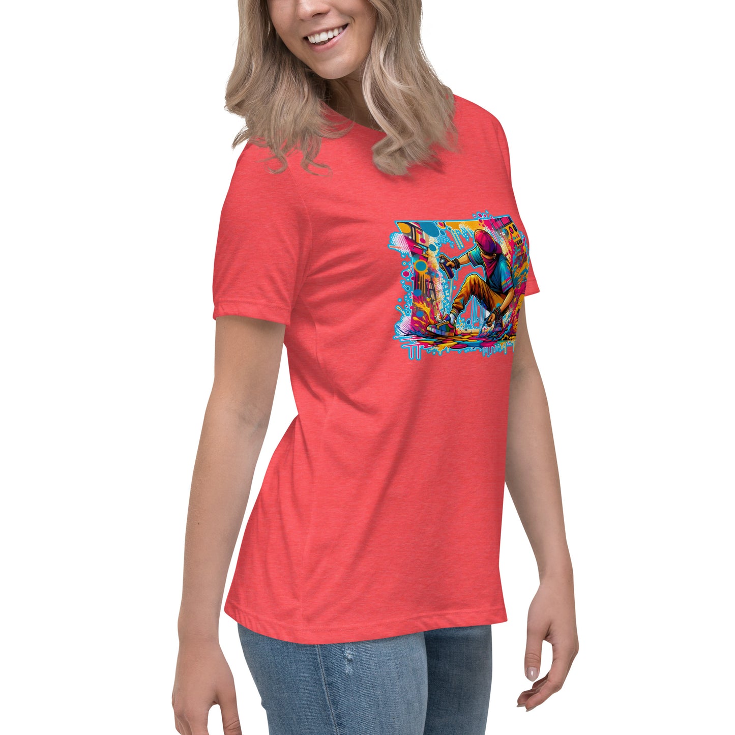 GraffyTees Vandal Artist Full ColorWomen's Relaxed T-Shirt