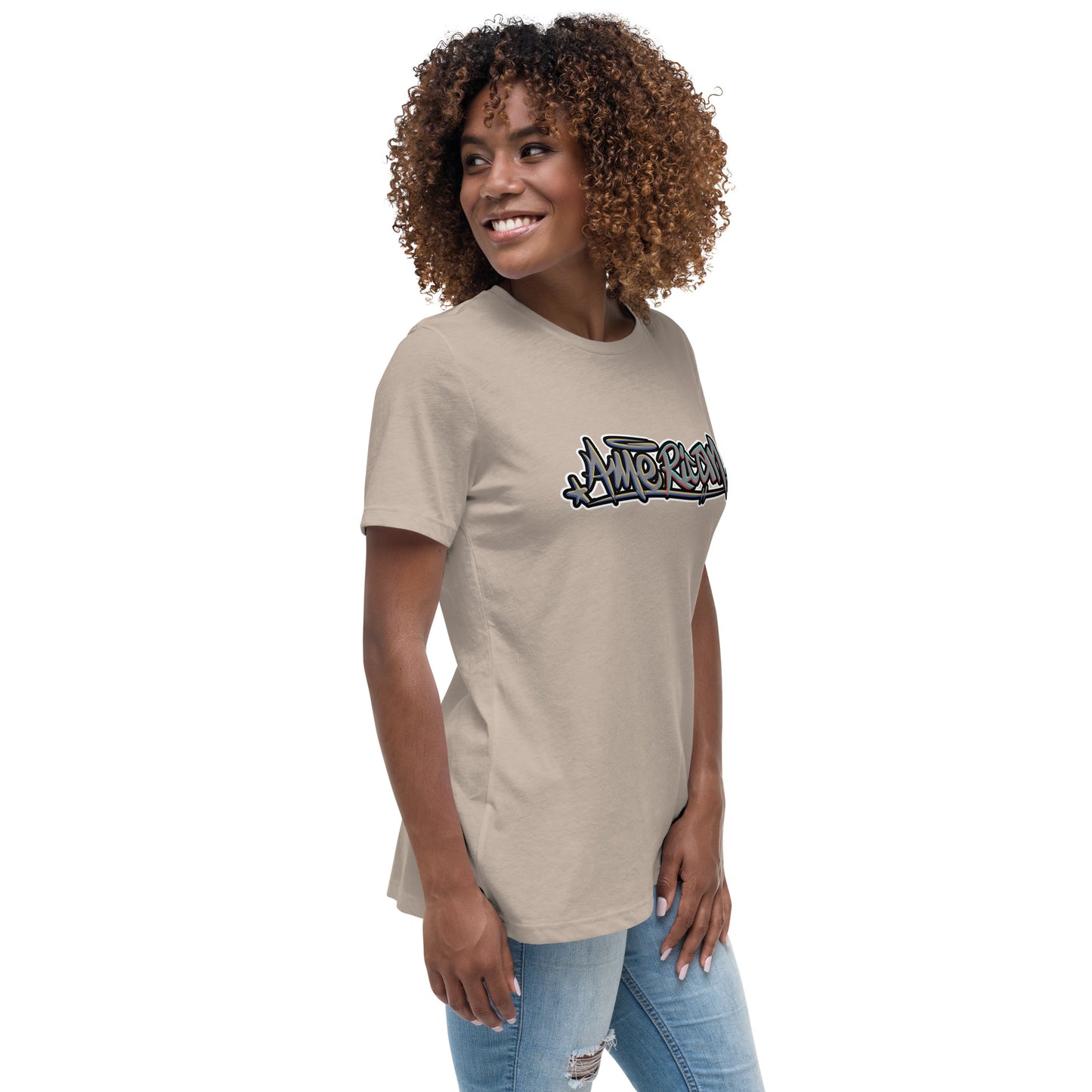 Graffytees American Graffiti Women's Relaxed T-Shirt