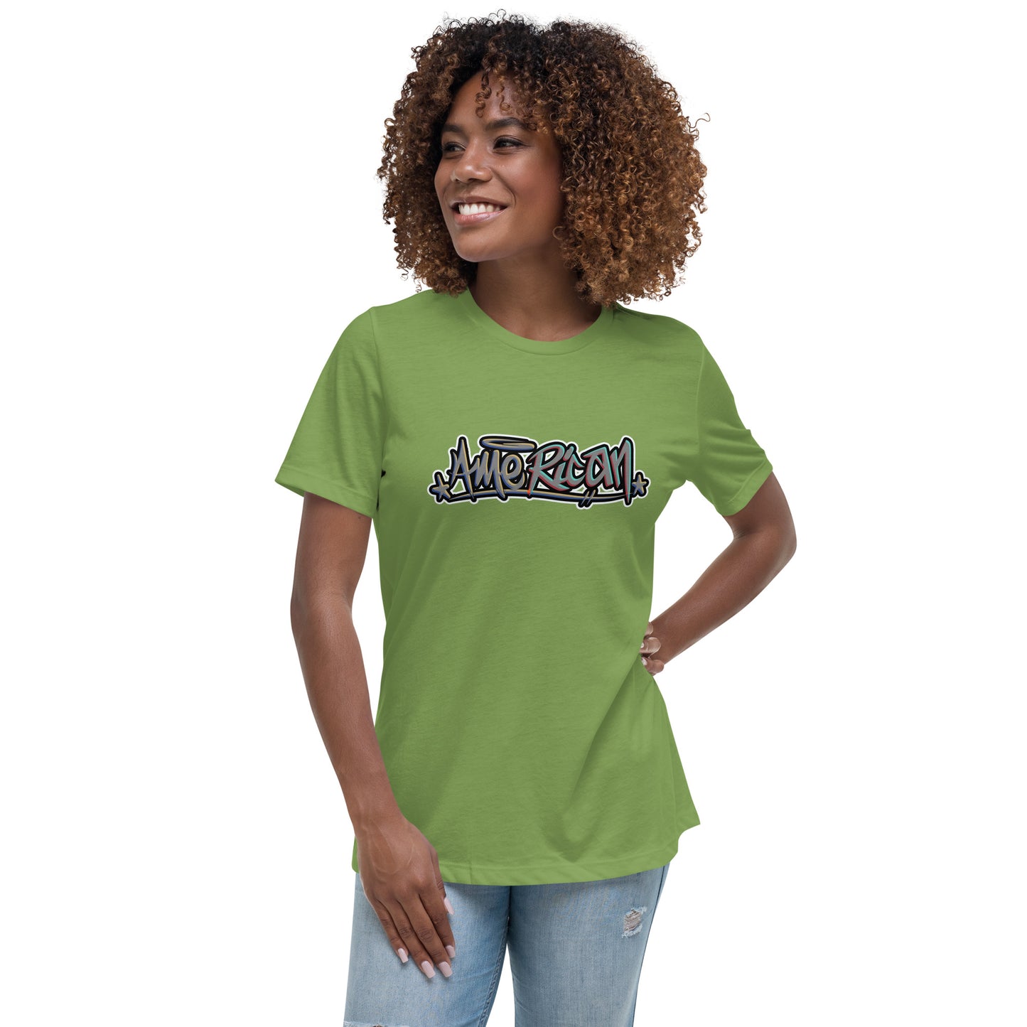 Graffytees American Graffiti Women's Relaxed T-Shirt