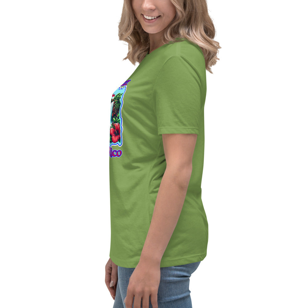 Graffytees I celebrate Puerto Rico Women's Relaxed T-Shirt