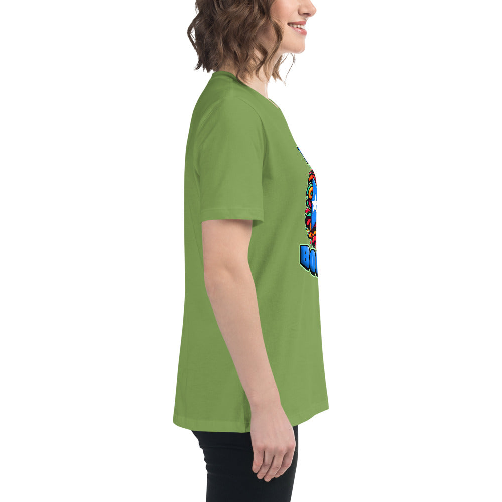 Graffytees Proud Boricua Women's Relaxed T-Shirt
