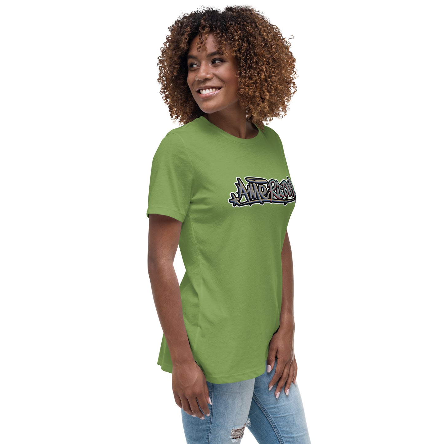 Graffytees American Graffiti Women's Relaxed T-Shirt