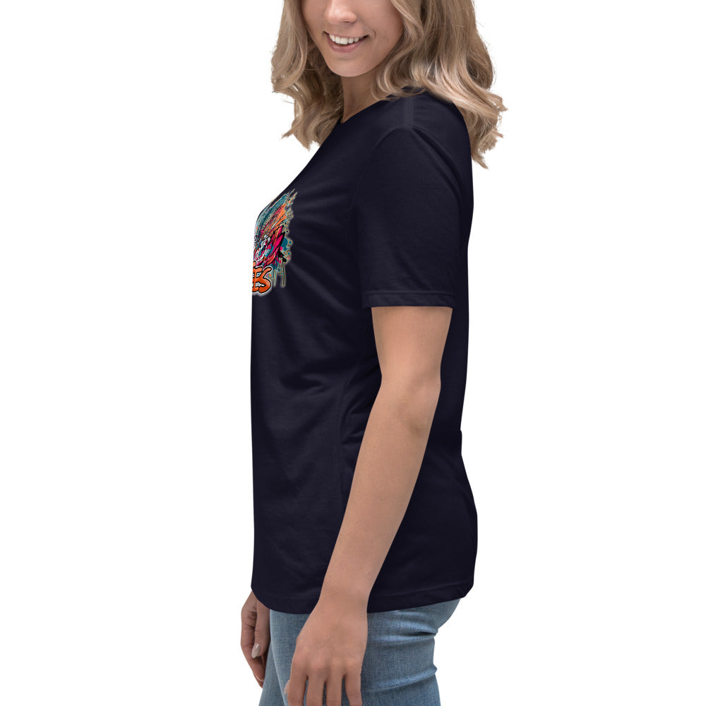 GraffyTees Writer Vandal with Pilot Marker Women's Relaxed T-Shirt