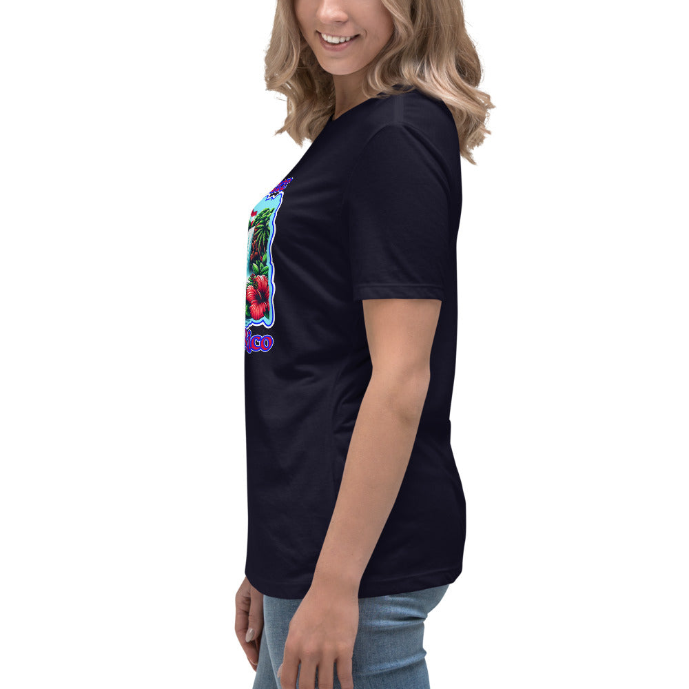 Graffytees I celebrate Puerto Rico Women's Relaxed T-Shirt