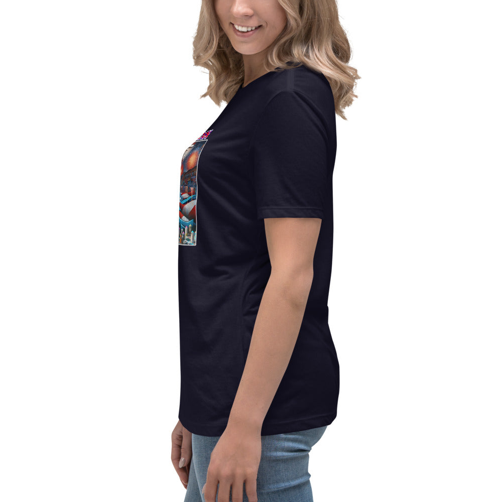 Graffytees American Graffiti Women's Relaxed T-Shirt