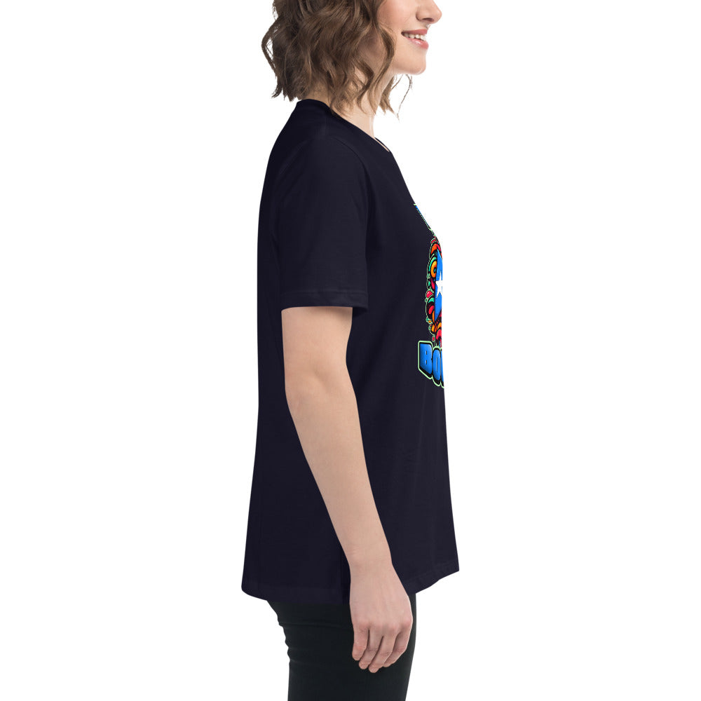 Graffytees Proud Boricua Women's Relaxed T-Shirt