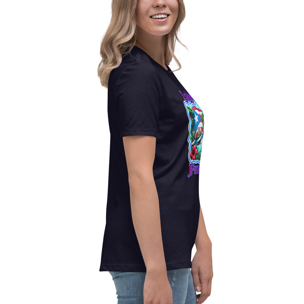 Graffytees I celebrate Puerto Rico Women's Relaxed T-Shirt