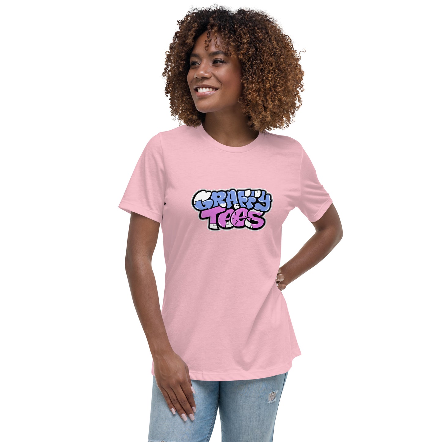 Graffitees Bubble letter logo Women's Relaxed T-Shirt