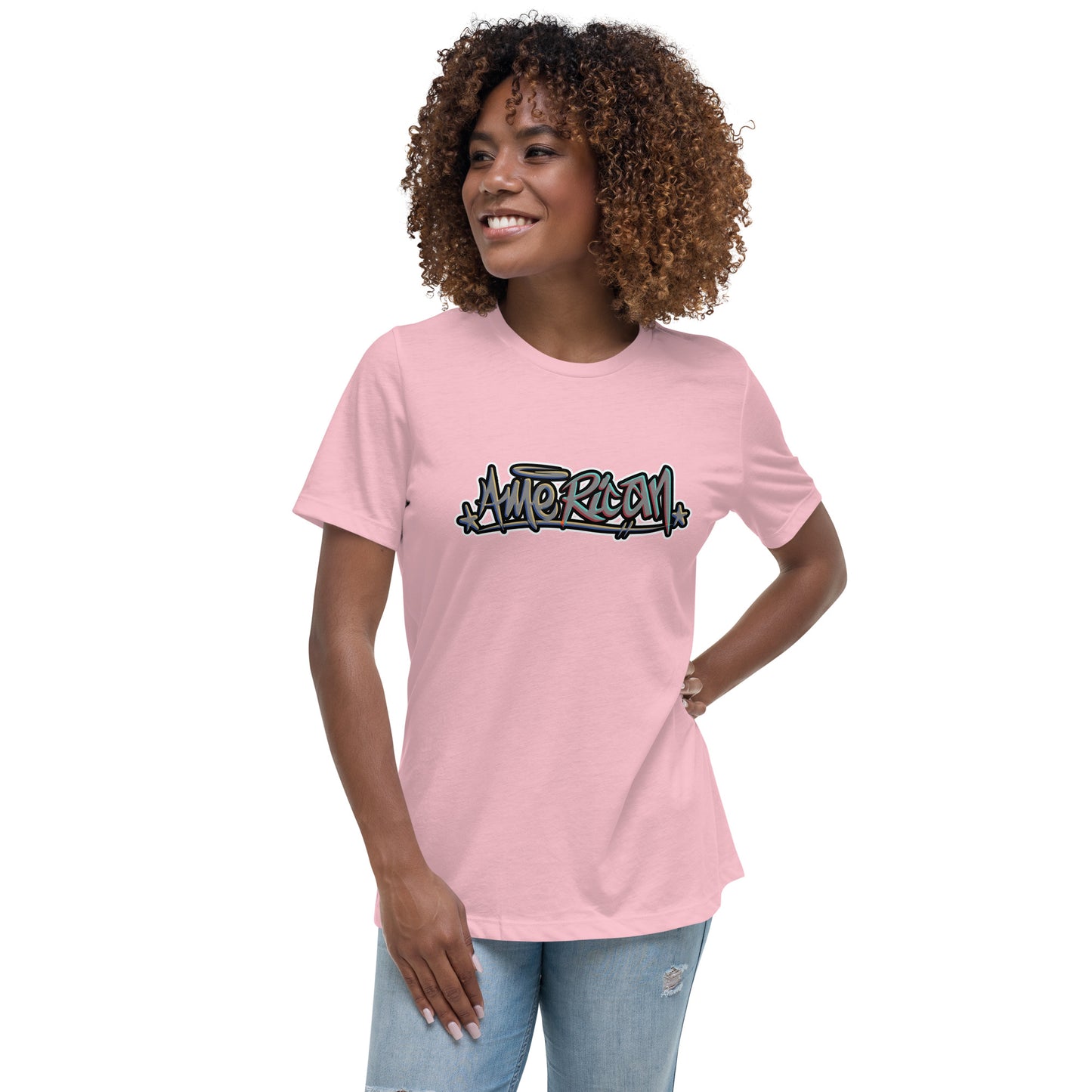Graffytees American Graffiti Women's Relaxed T-Shirt