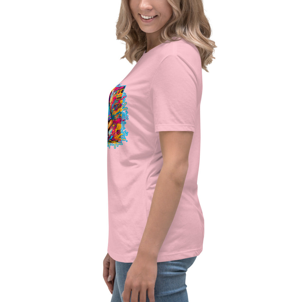 GraffyTees Vandal Artist Full ColorWomen's Relaxed T-Shirt