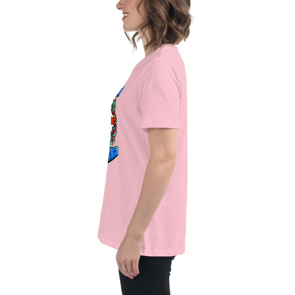 Graffytees Proud Boricua Women's Relaxed T-Shirt