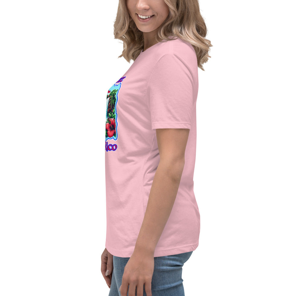 Graffytees I celebrate Puerto Rico Women's Relaxed T-Shirt