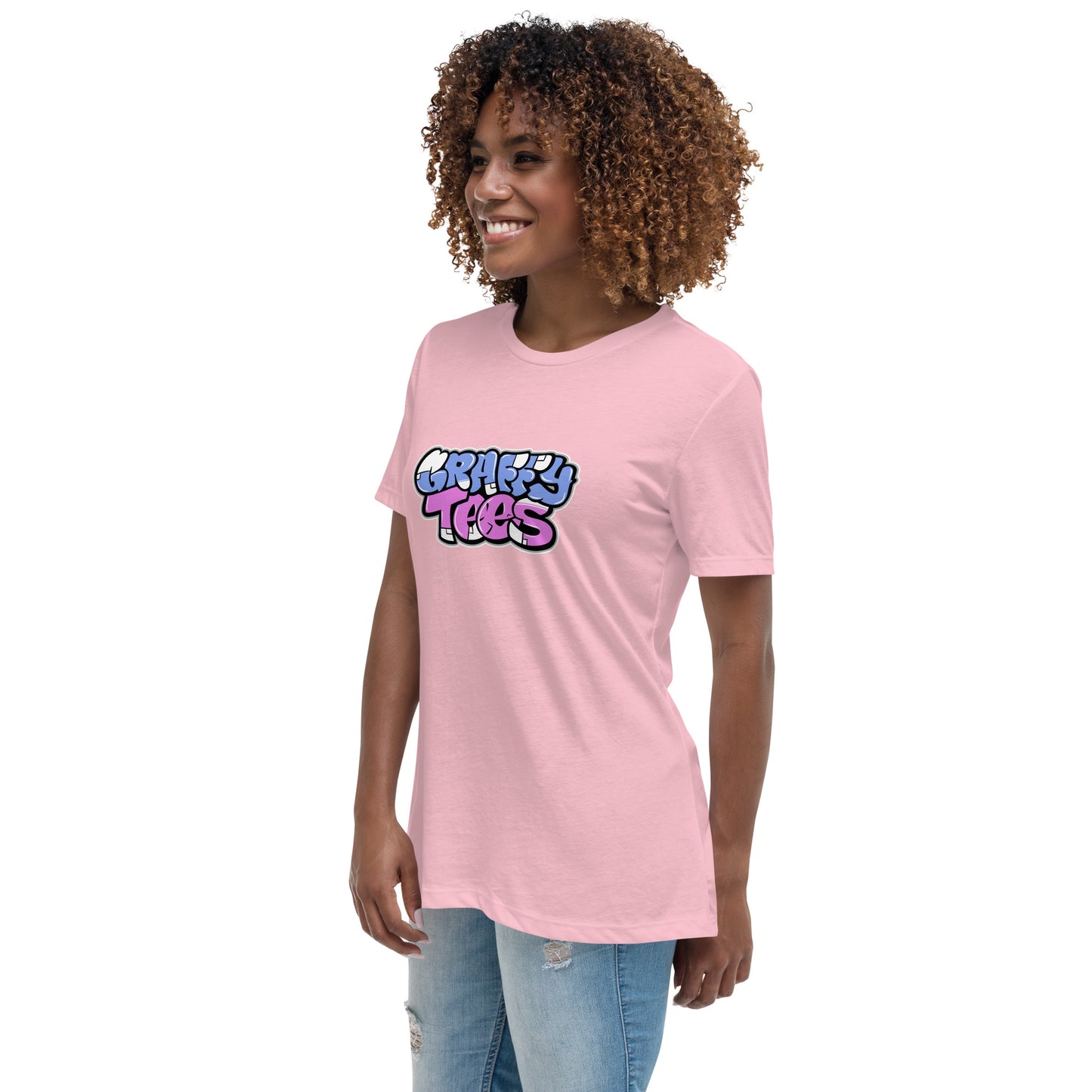 Graffitees Bubble letter logo Women's Relaxed T-Shirt