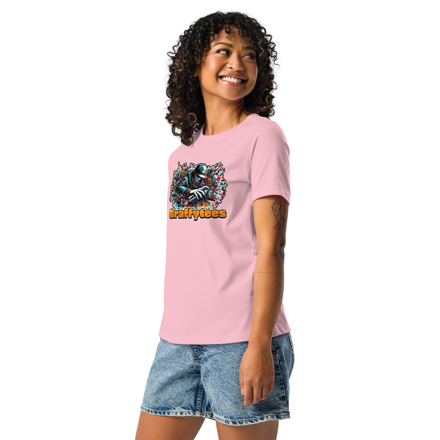 GraffyTees Graffiti Vandal Women's Relaxed T-Shirt