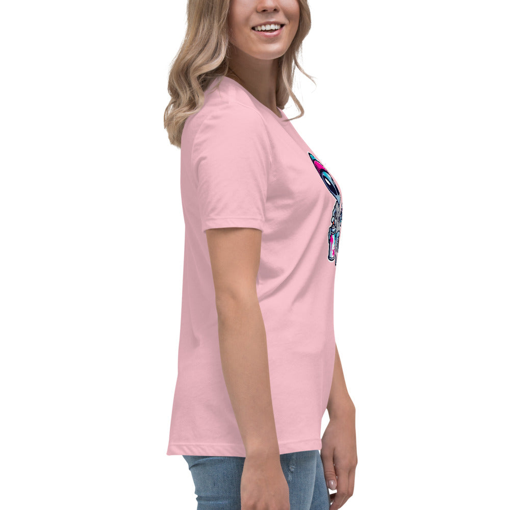 GraffyTees Artful Alienz Mascot Women's Relaxed T-Shirt