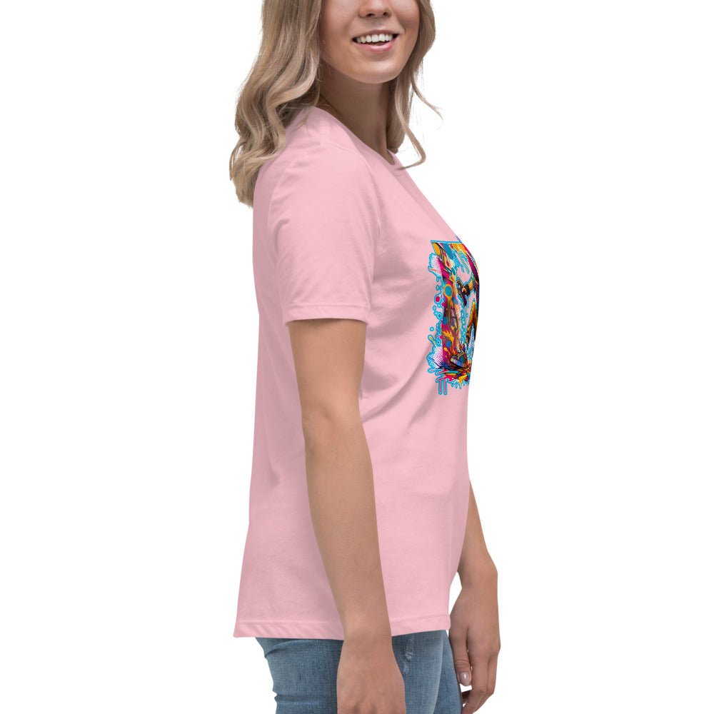 GraffyTees Vandal Artist Full ColorWomen's Relaxed T-Shirt