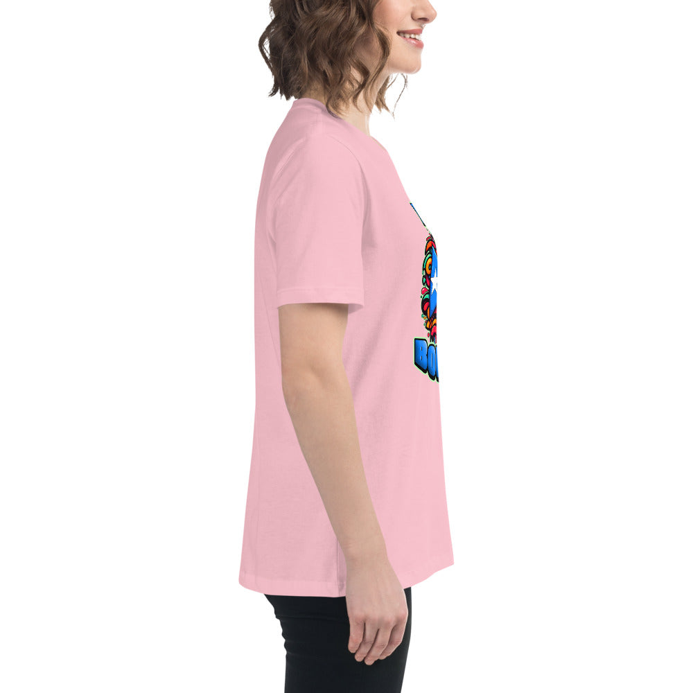 Graffytees Proud Boricua Women's Relaxed T-Shirt