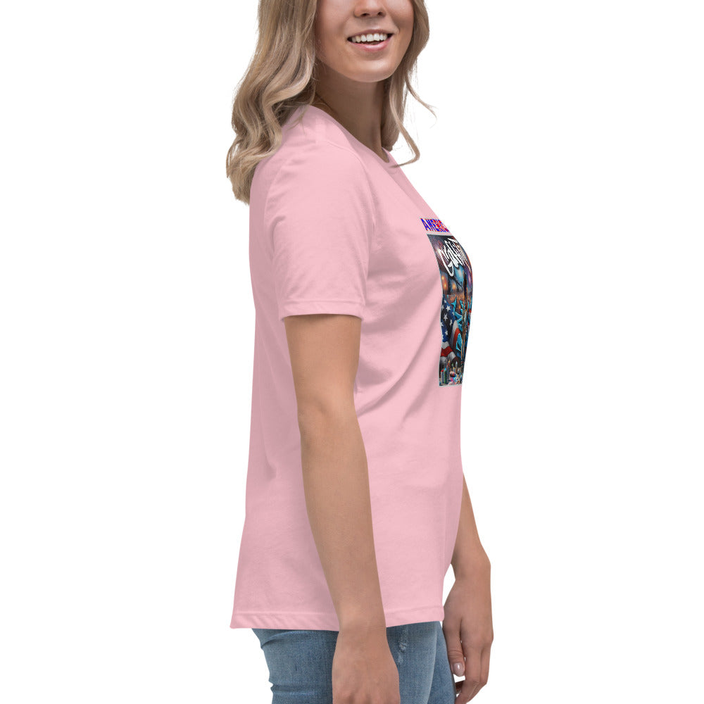 Graffytees American Graffiti Women's Relaxed T-Shirt