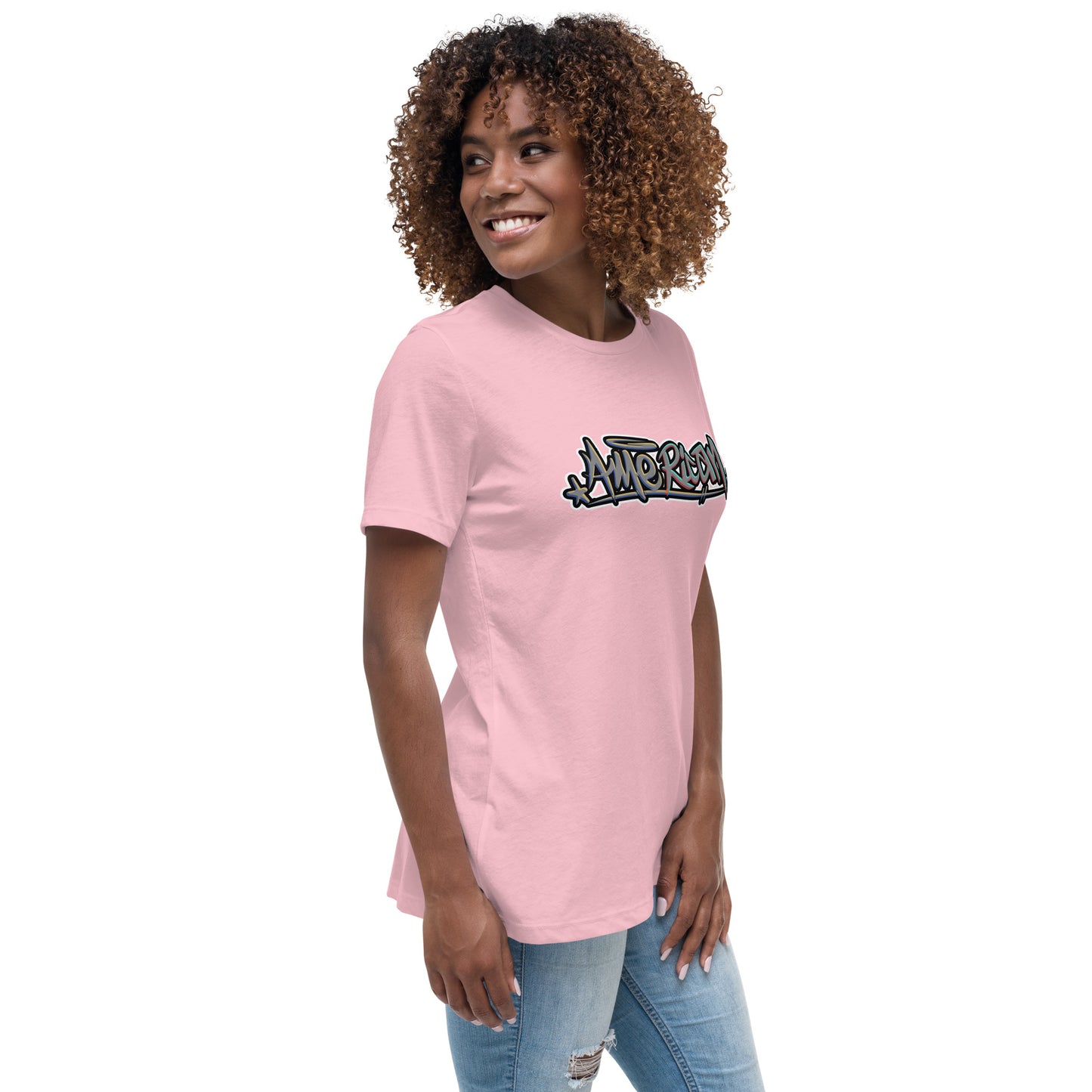 Graffytees American Graffiti Women's Relaxed T-Shirt