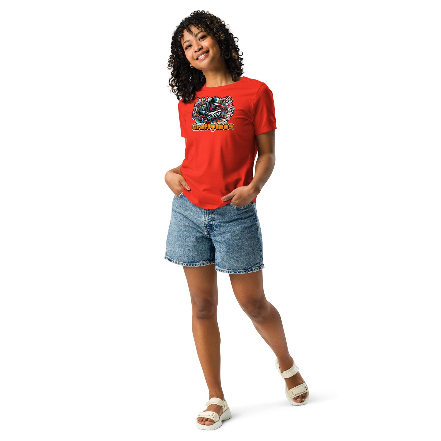 GraffyTees Graffiti Vandal Women's Relaxed T-Shirt