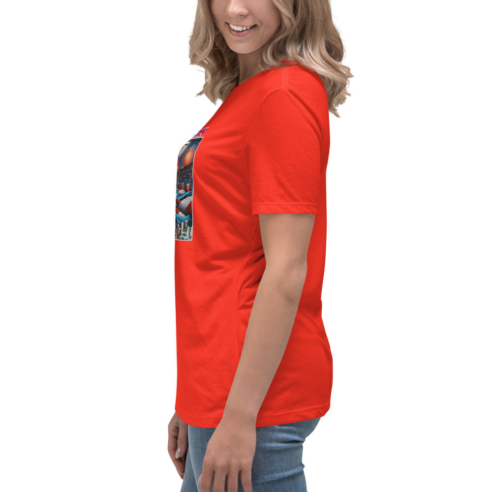 Graffytees American Graffiti Women's Relaxed T-Shirt