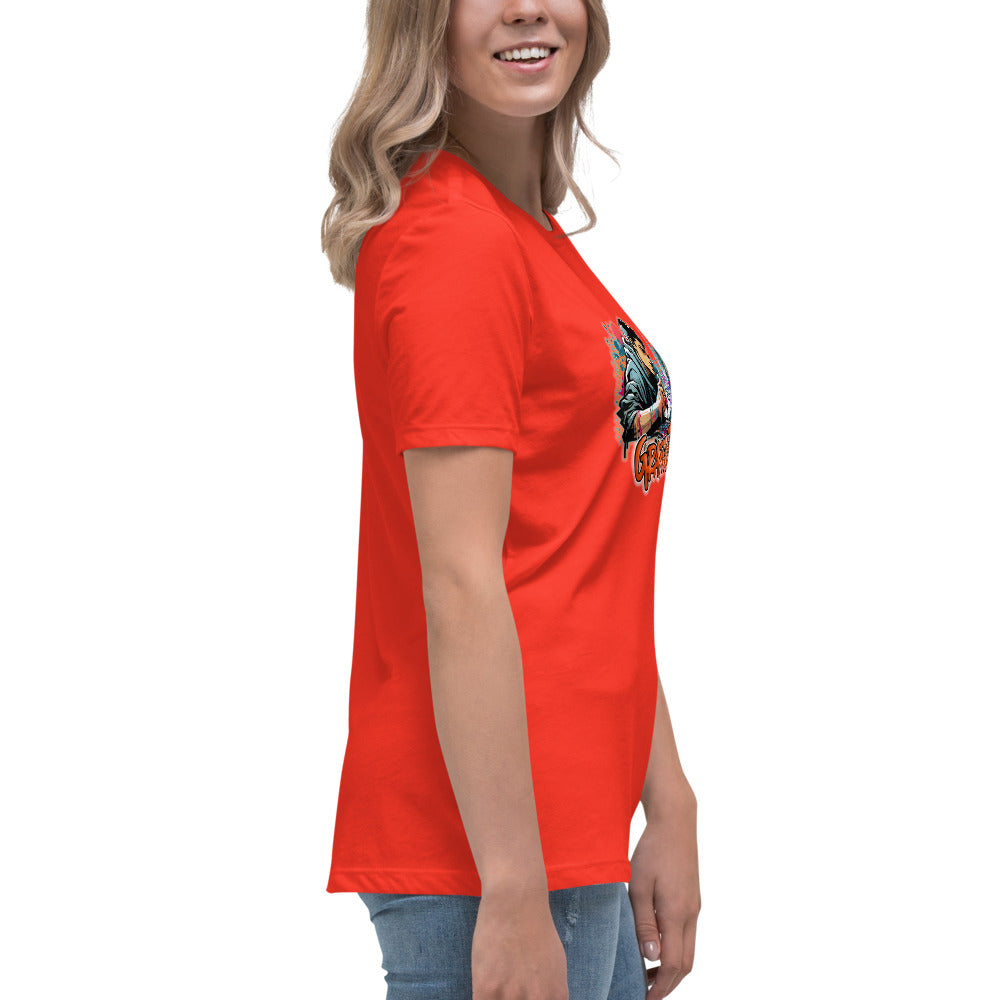 GraffyTees Writer Vandal with Pilot Marker Women's Relaxed T-Shirt
