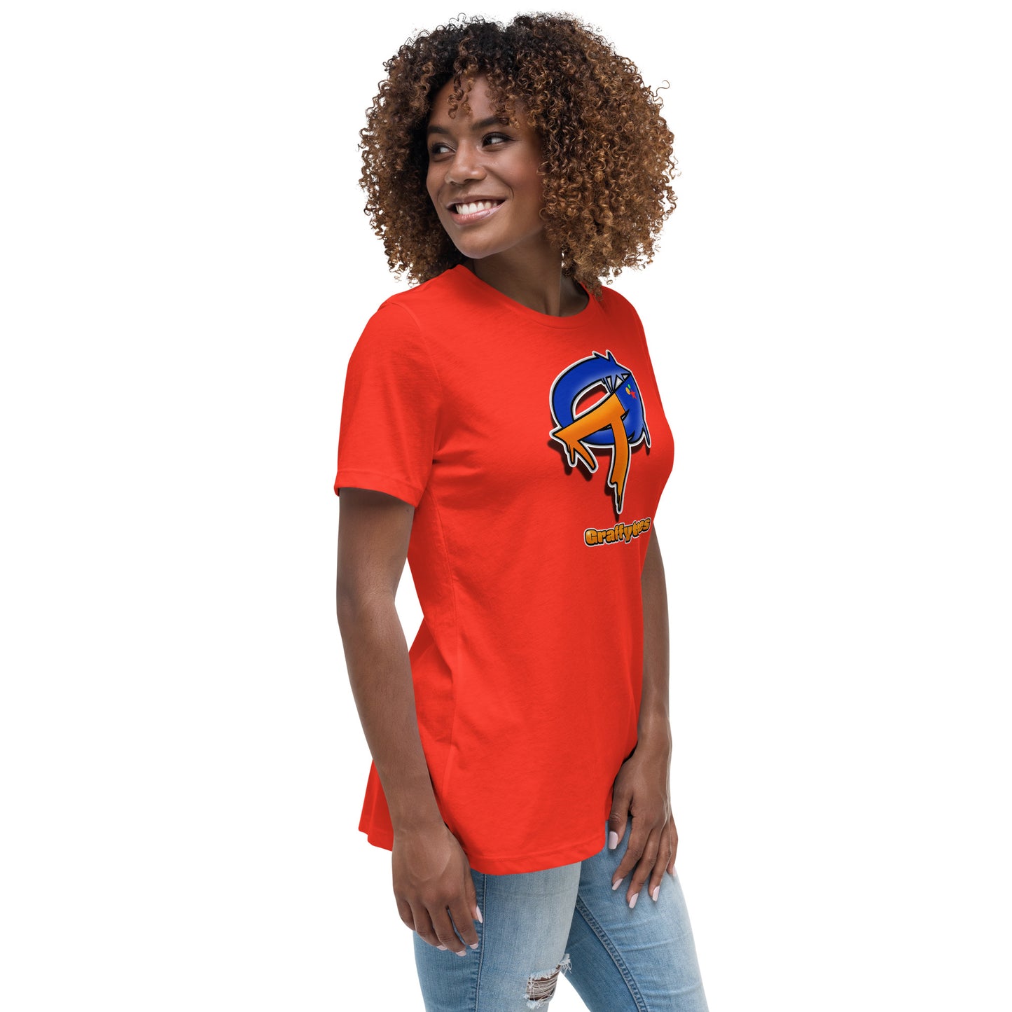 Graffytees GT graffiti monogram Women's Relaxed T-Shirt