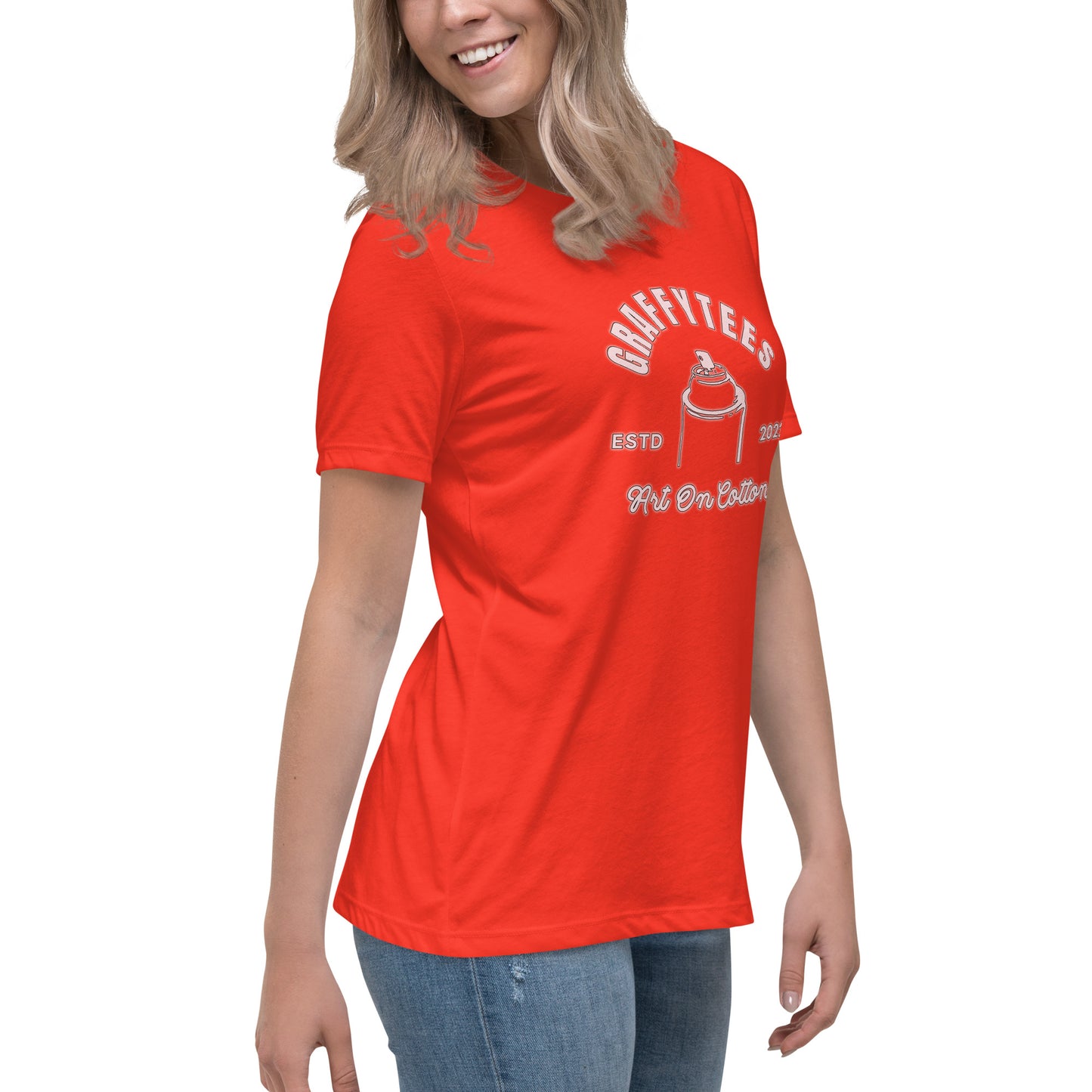 Grafftees Retro style design Women's Relaxed T-Shirt