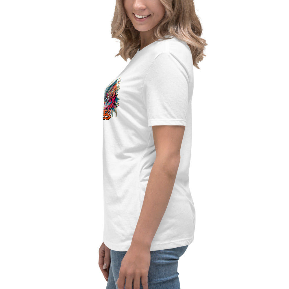 GraffyTees Writer Vandal with Pilot Marker Women's Relaxed T-Shirt